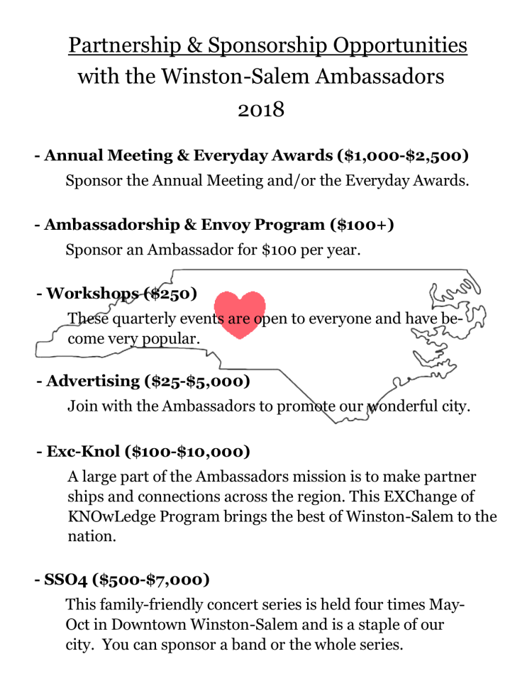 parntership and sponsorship