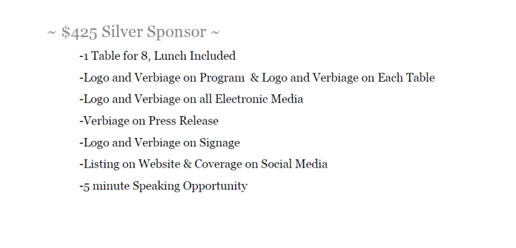 sponsorship snapshot 2